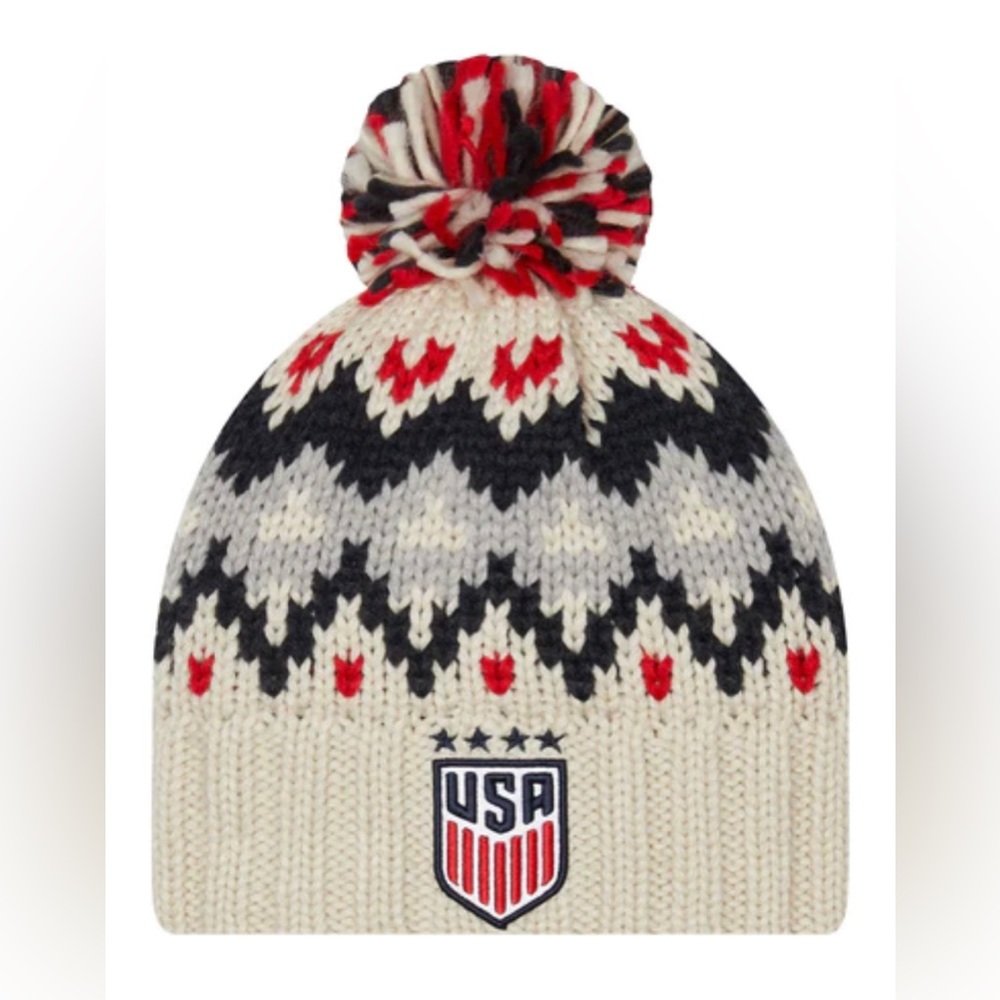 Women's New Era USWNT Frost Knit Beanie